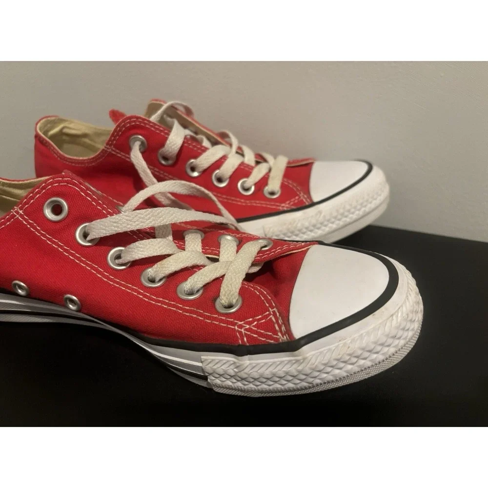 Converse Chuck Taylor All Star OX Red - Men's 4 Women's‎ 6 Sneakers Tennis Shoes - Picture 5 of 11